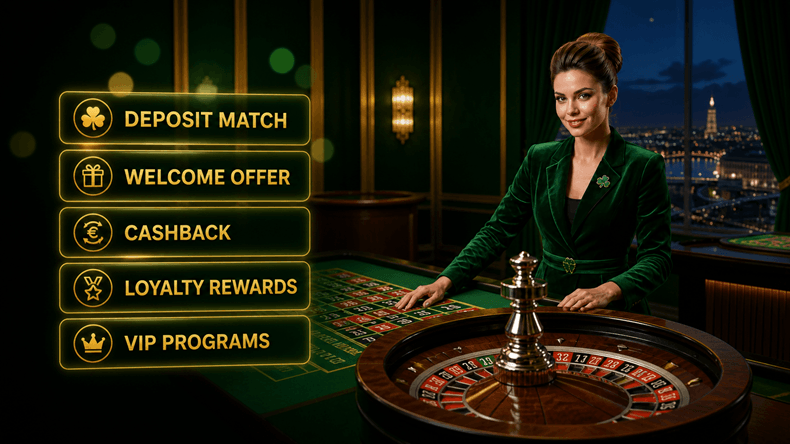 Online live roulette bonuses and promotions for Irish players